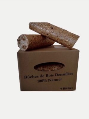 Bûches densifiées