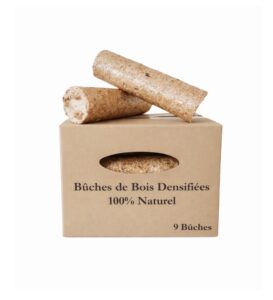 Bûches densifiées