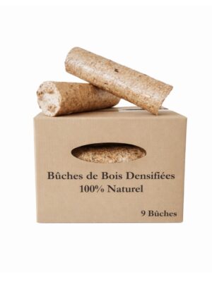 Bûches densifiées