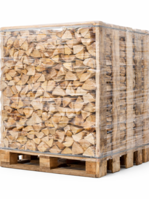 Palette bûches bois de chauffage 50 cm - 1,5 stères